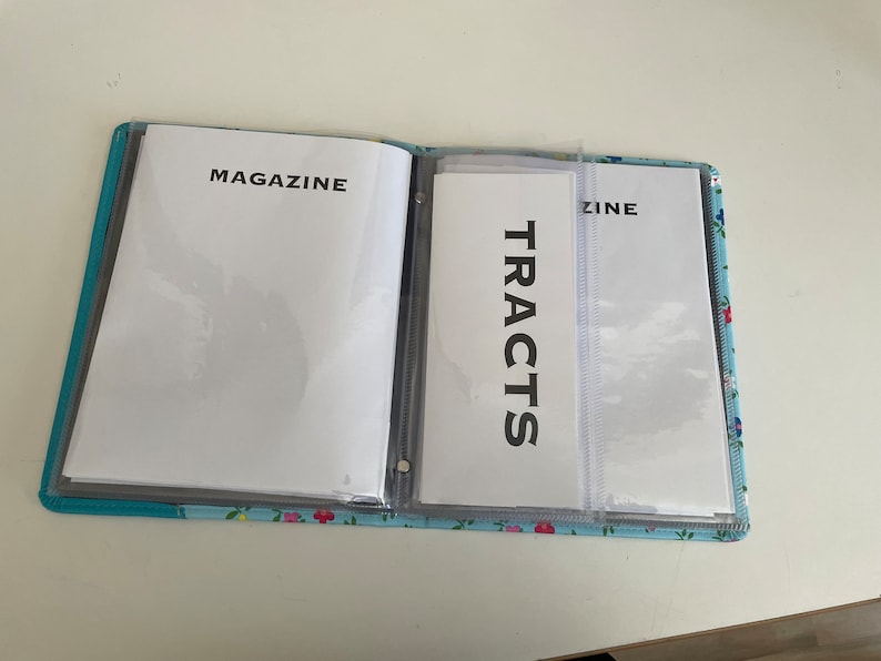 JW Magazine Holder Organizer - Etsy