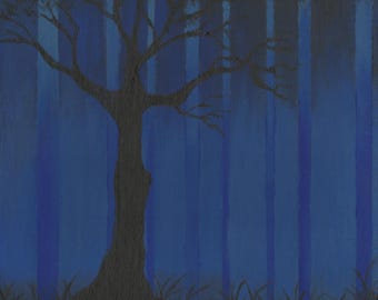 Ghost Trees - Custom Painting