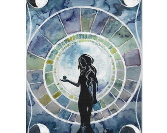 Nyx - Moonlight Sonata - Fine Art Poster 13x18 cm / 5x7″