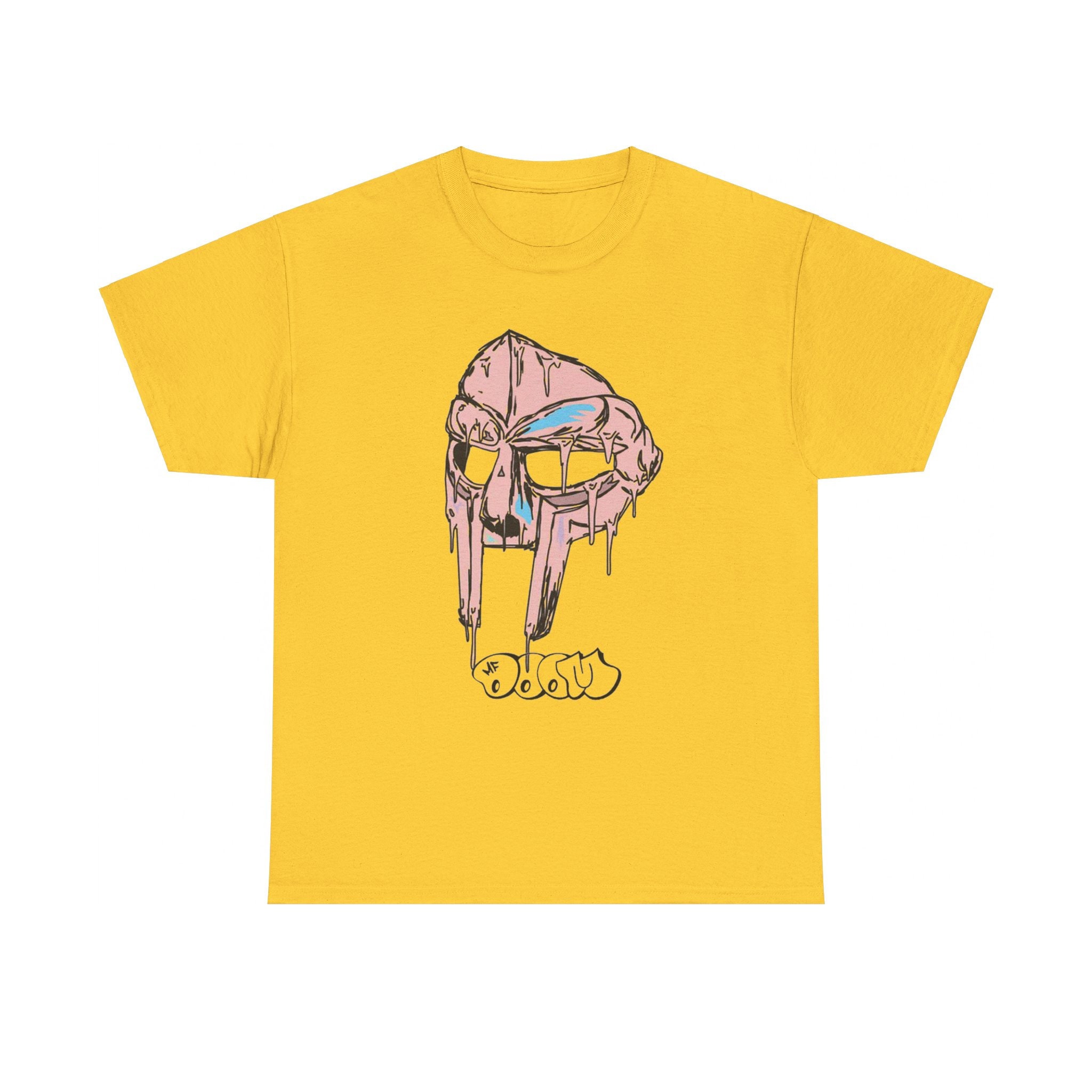 MFDOOMプリントTシャツホワイトビンテージラップ T HIPHOPXLサイズ MF Doom T-shirt, Vintage 90's Hip Hop Rap Tour Men's Tshirt