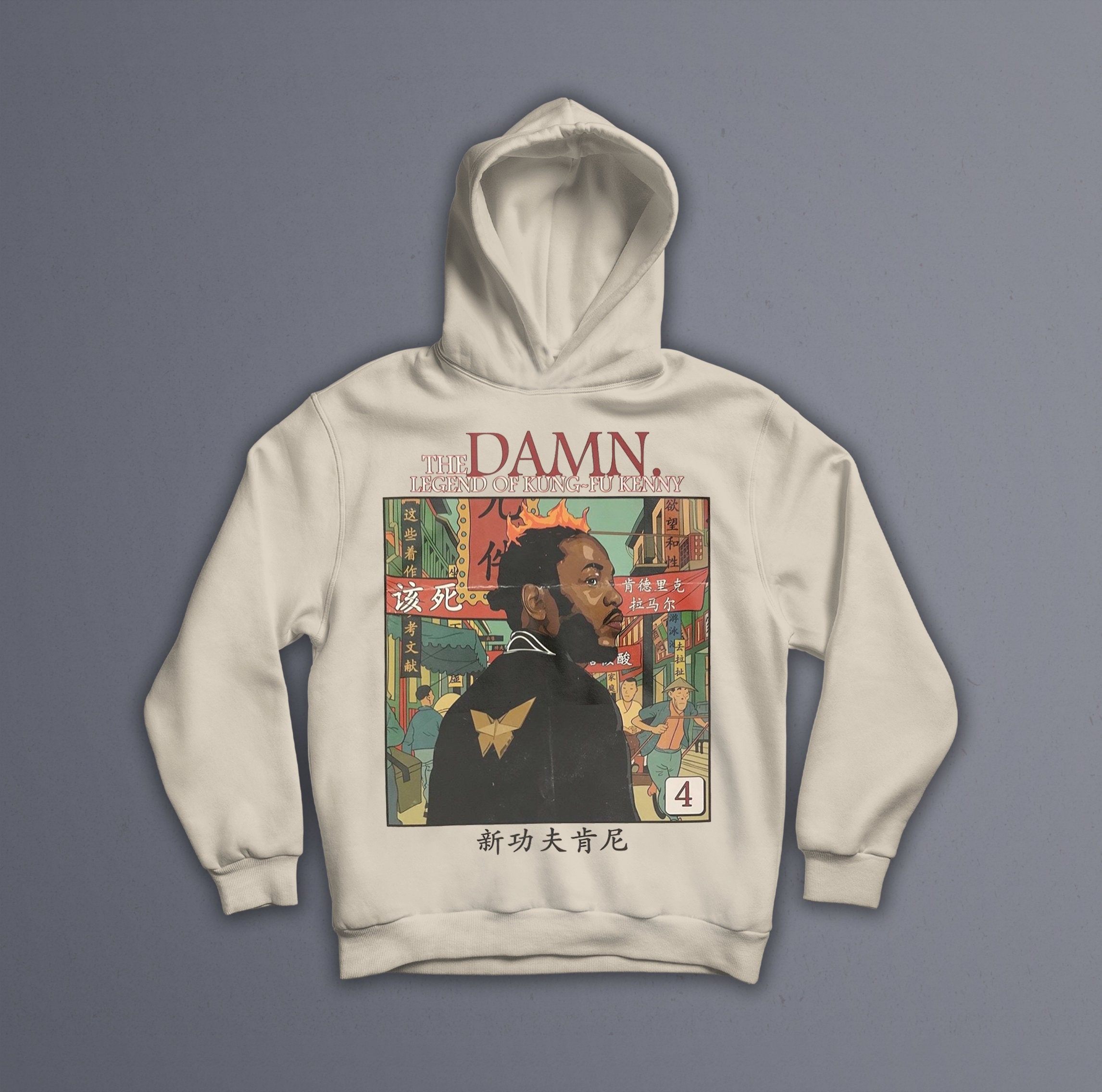 Kung fu kenny damn hoodie hot sale