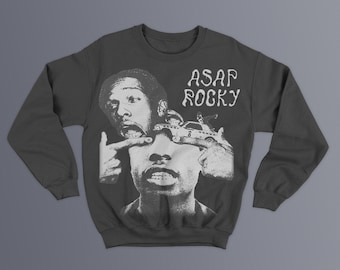 ASAP Rocky Hoodie, asap Graphic Sweatshirt, Rocky Merch, Rap Shirt, vintage, unisex gift, Concert hooded