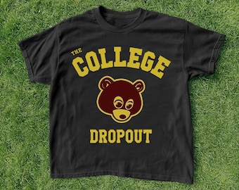 The College Dropout Kanye West T-shirt, Kanye Graphic Tee, Ye Merch, Rap Shirt, vintage, Kanye West unisex gift, Yeezus Concert T-Shirt