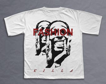 Fashion Killa ASAP Rocky T-shirt, asap Graphic Tee, Rocky Merch, Rap Shirt, vintage, unisex gift, Concert T-Shirt, Cute Cotton Shirt