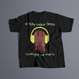 Midnight Marauders T-Shirt, A Tribe Called Quest Graphic Tee, Rap Merch, Hip-Hop Shirt, Unisex Gift, Concert Tee