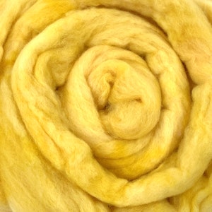 Butter - 2 oz repeatable semisolid wool top, Polwarth, Merino, Targhee, BFL, Falkland, felting, spinning, weaving