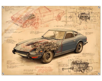 Wangan Midnight - Akio Asakura Fairlady Z S30 (devil Z