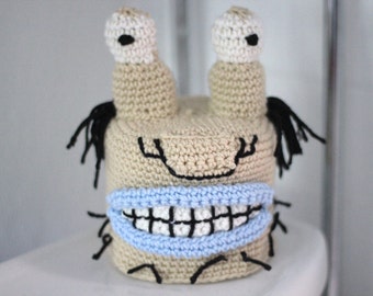 Aaahh Real Monsters Krumm Toilet Paper Cozy Crochet Pattern