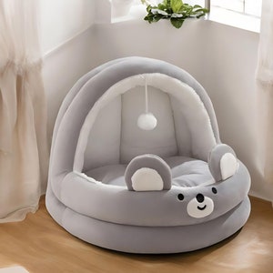 Cute Fluffy Dogs Room, Dog Kennel, Cat Cave, Pet Kennel, Pet House, Puppy Bed, Puppy Cage, Kitty House, Modern Dog Crate, Pet Bed House, Cot