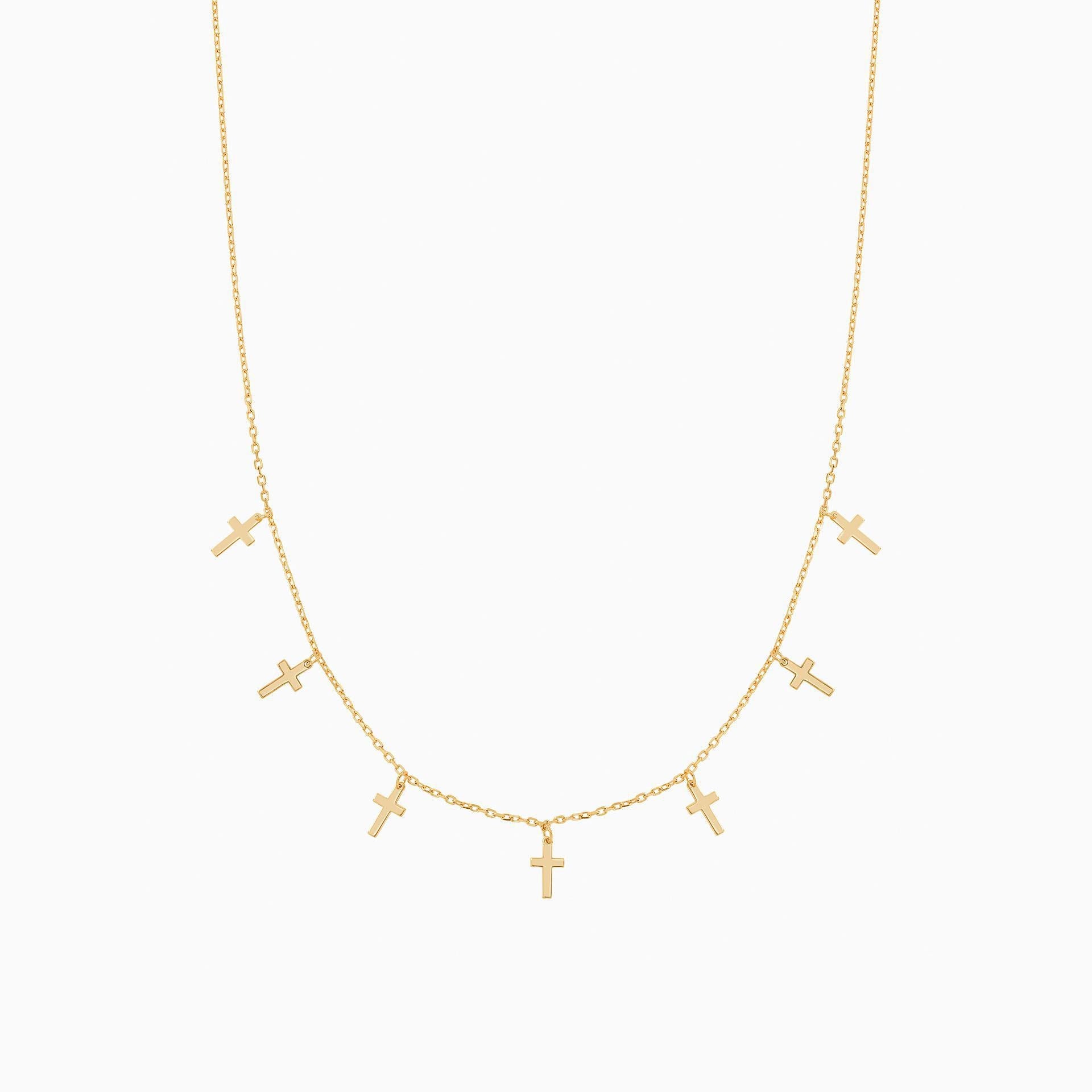 Brenna Cross Necklace main image 1