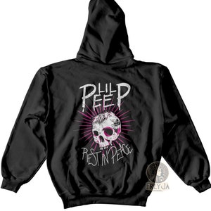 Lil Peep Exclusive Hoodie - Unisex Rap Music Merch - Hip Hop Music Lover Gift - Crybaby Album Sweatshirt