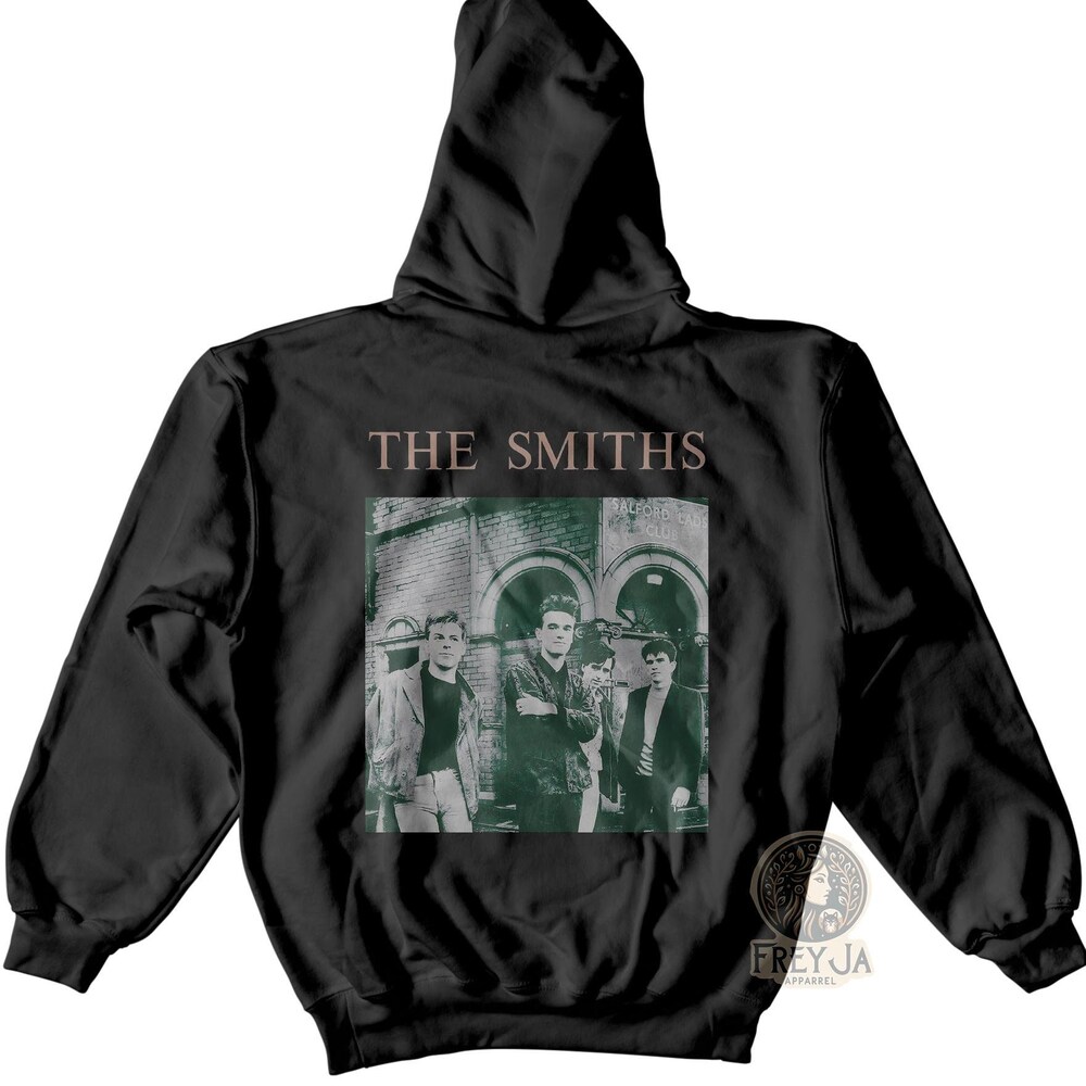 The Smiths Exclusive Hoodie - Unisex Indie Music Band Merch - Rock Music Apparel Gift - The Queen Is Dead Album Tee New Hoodie