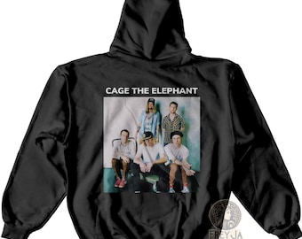 Cage The Elephant Exclusive Hoodie - Unisex Indie Music Band Merch - Music Lovers Gift - Melophobia Album Sweatshirt