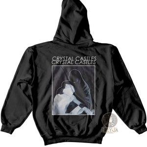Crystal Castles Exclusive Hoodie - Unisex Music Band Merch - Kerosene Song Sweatshirt - Music Lover Gift