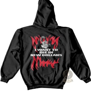 Suicideboys Exclusive Hoodie - Unisex Hip Hop Merch - Rap Music Apparel Gift - I Want to Die in New Orleans Album - G59 T-Shirt