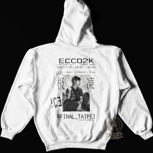 Ecco2k Exclusive Hoodie - Unisex Rap Music Merch - Music Lover Gift - PXE Album - Drain Gang Hooded Sweatshirt - Bladee Shirt