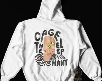 Cage The Elephant Exclusive Hoodie - Unisex Indie Music Band Merch - Music Lover Gift - Melophobia Album Sweatshirt