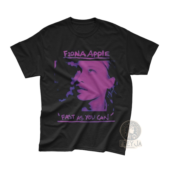 Fiona Apple Exclusive T-Shirt - Unisex Alternative Music Merch - Printed Music Apparel Gift - Fast As You Can Album Tee