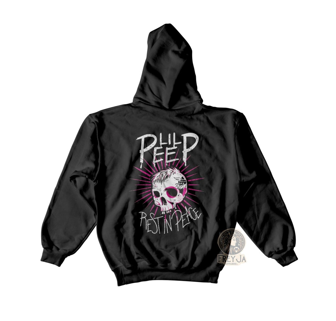 Lil peepパーカーLサイズ〔アン様専用〕 mermaid12345様 専用]【極美品・