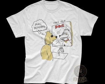 Camiseta exclusiva de Mac Demarco - Camiseta del álbum This Old Dog - Regalo de ropa de música indie - Merchandising de Mac Demarco
