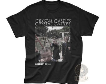Crystal Castles ユニセックス Tシャツ - ミュージックバンド