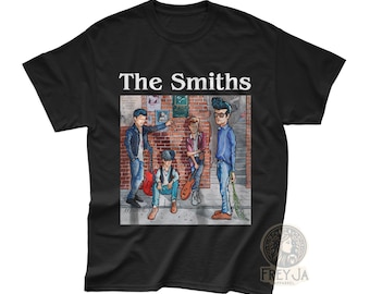 The Smiths Exklusives T-Shirt - Indie Rockmusik Band T-Shirt - The Smiths Geschenk - Rockmusik Band Poster - Gemütliches Indie-Kleid
