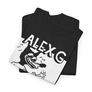 Exclusief T-shirt Alex G - Unisex indiemuziekmerchandise - Rockmuziekkledingcadeau - I Saw the TV Glow Album-T-shirt afbeelding 4