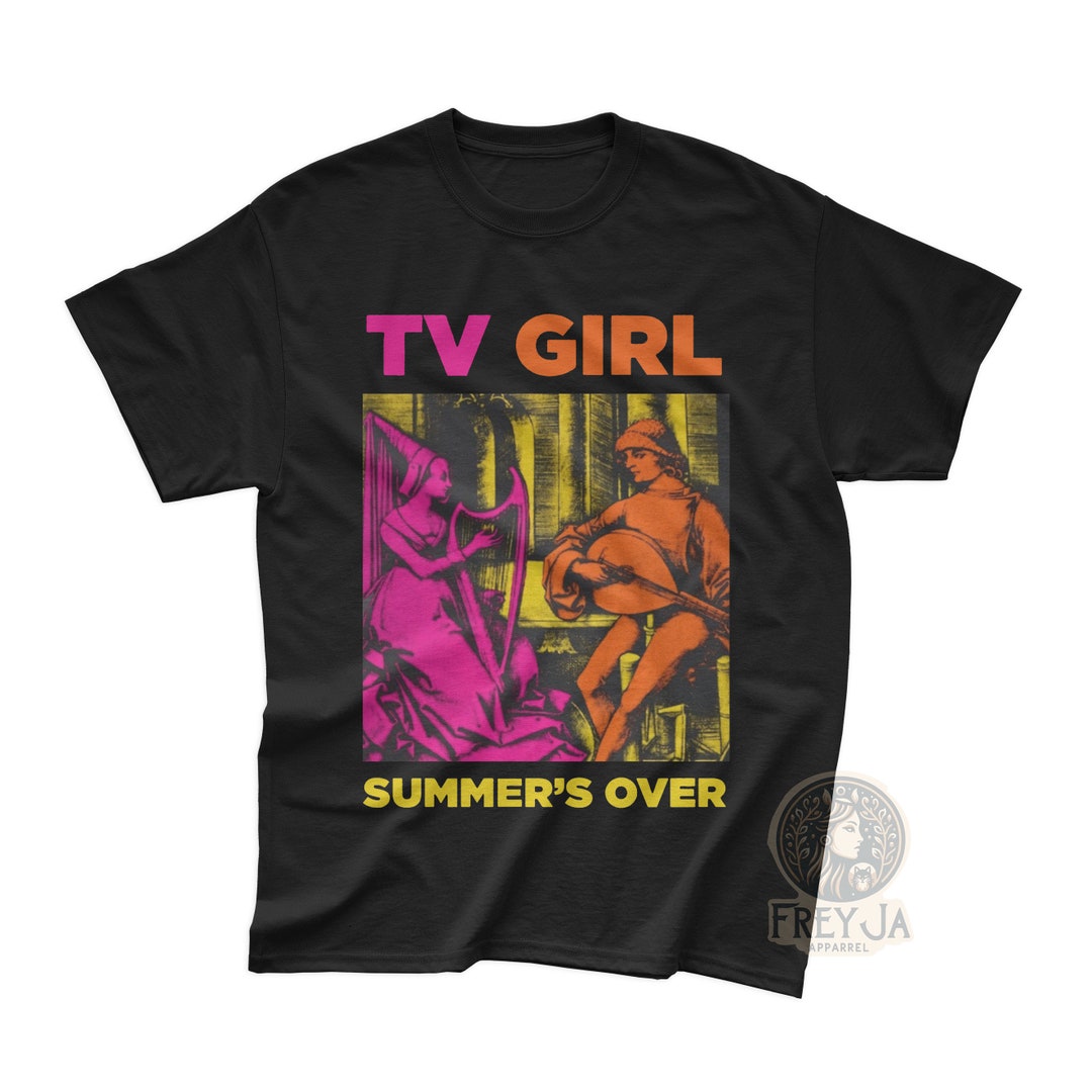 Exclusive TV Girl T-shirt - Summer's Over Album - TV Girl Gift
