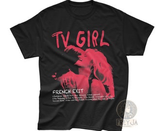 Exclusive TV Girl T-Shirt - French Exit Album - TV Girl Merch - Unisex Indie Music Tee - TV Girl Gift