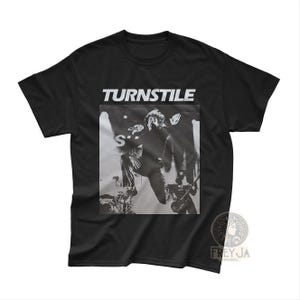 Turnstile T-Shirt - Unisex Rock Music Band Shirt - Turnstile Merch - Glow On Album - Nonstop Feeling Tee - Rocker Apparel Gift