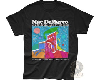 Camiseta exclusiva de Mac DeMarco - Merchandising de gira musical - Álbum de One Wayne G - Regalo de ropa de música indie