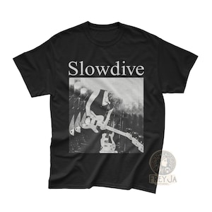 Slowdive Exclusive T-Shirt - Unisex Music Band Merch - Indie Music Apparel Gift - Souvlaki Album Tee