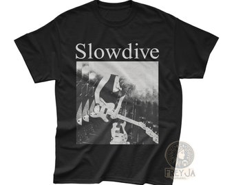 Slowdive Exclusive T-Shirt - Unisex Music Band Merch - Indie Music Apparel Gift - Souvlaki Album Tee