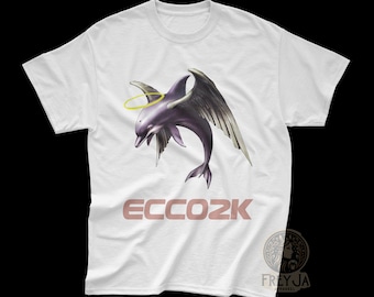 Ecco2k Exclusive T-Shirt - Drain Gang Merch - Bladee Shirt - Thaiboy Digital Tee - Whitearmor - Music Apparel Gift