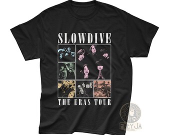 Slowdive Unisex T-shirt - Music Band Graphic Tee - Souvlaki
