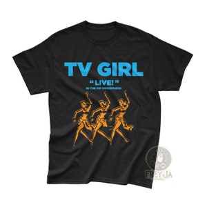 TV Girl Exclusive T-Shirt - Unisex Apparel Gift - TV Girl Concert Tee - Indie Music Band Merch