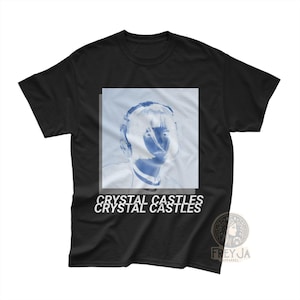 Crystal Castles T-Shirt, Unisex Music Band Tee, Graphic Tee, Concert Shirt, Festival Apparel