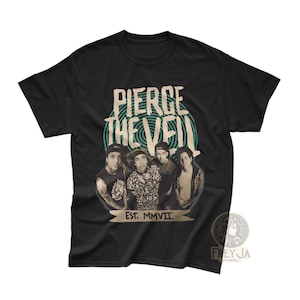 Pierce The Veil Exclusive T-Shirt - Unisex Rock Music Band Merch - Rock Band Apparel Gift - Misadventures Album Tee