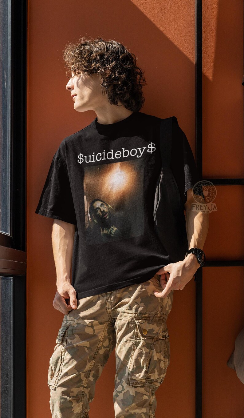 Suicideboys T-shirt - Unisex Rap Music Merch - G59 Tee - Scrim, Ruby da Cherry Poster - Hiphop-kläder Gåva bild 2