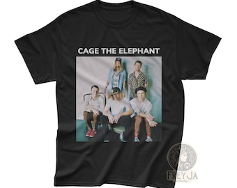 Cage The Elephant Exclusive T-Shirt - Unisex Indie Music Band Merch - Alternative Music Apparel Gift - Social Clues Album Tee