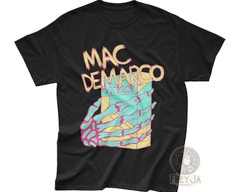 Camiseta exclusiva de Mac Demarco - Merchandising de música independiente - Regalo de ropa de artista vintage - Álbum This Old Dog
