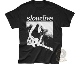 Slowdive Unisex T-shirt - Catch the Breeze Album Tee - Music Band