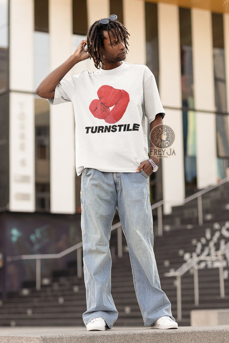 Turnstile Exclusive T-Shirt - Unisex Music Band Merch - Indie Music Apparel Gift - Glow On Album Tee - Title Fight image 5