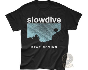 Slowdive Unisex T-shirt - Music Band Graphic Tee - Souvlaki Album
