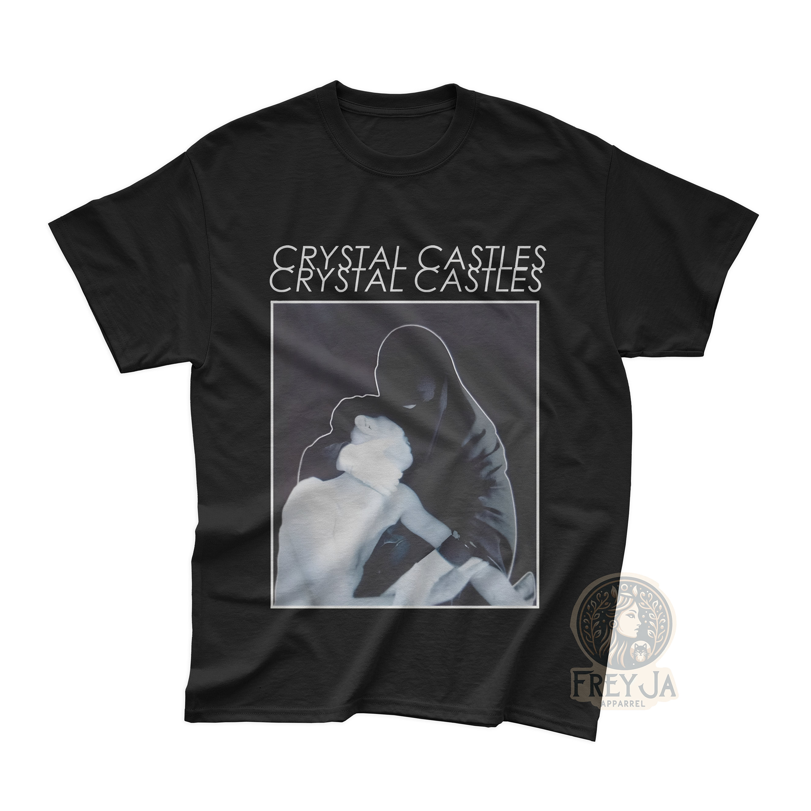 Crystal Castles Exclusive T-shirt - Unisex Music Band Tee - Music