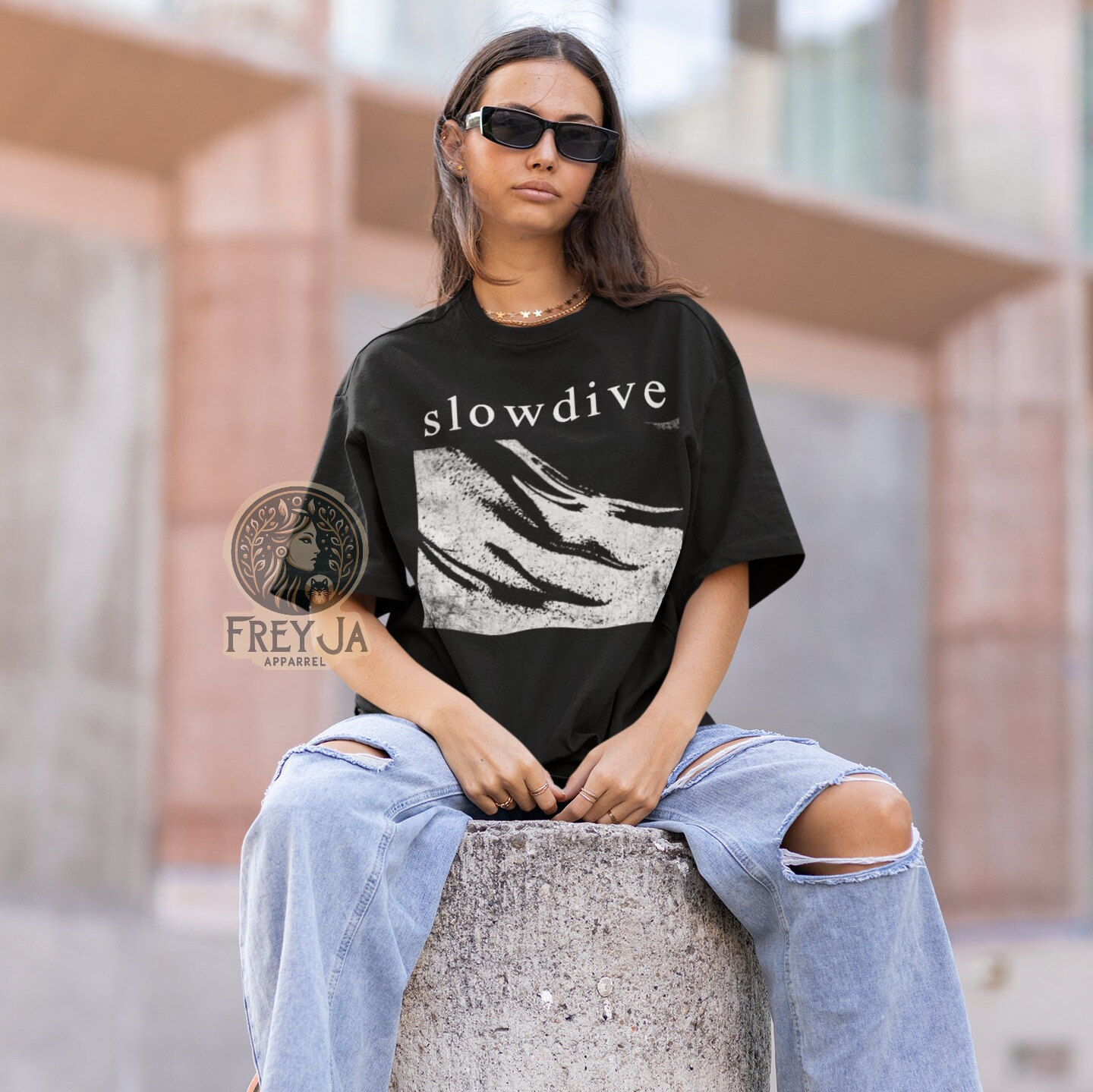スロウダイブ限定Tシャツ - ユニセックス・インディーミュージック