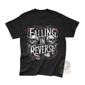 Falling In Reverse T-Shirt - Unisex Rock Music Band Tee - Rocker Style Shirt - Concert Apparel Gift - Falling In Reverse Merch