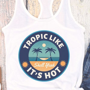 Tank Top, Beach, Summer Tank, Beach Wear, Summer Beach Shirt, Women Tank Top, Ocean Shirt, Vacay Tank Shirt, Gifts for Women, Vacay Mode