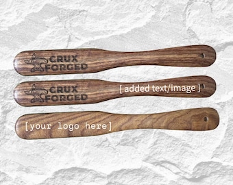 Wood climbing brush, boars hair, rosewood, gift for climbers, Customizable