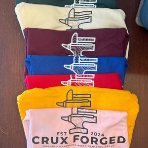 CRUXFORGEDCLIMBING tanks, cadeau voor klimmer - LEES BESCHRIJVING
